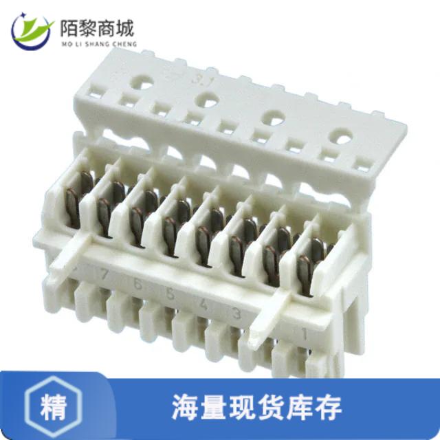 全新原装3-1534796-8正品/CONN RCPT 8POS IDC 22-24AW