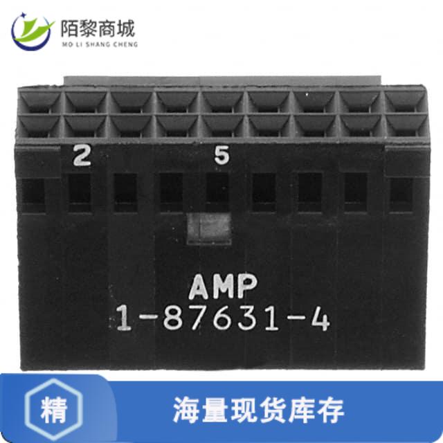 全新原装1-87631-4正品/CONN HOUSING 18POS .100 POL