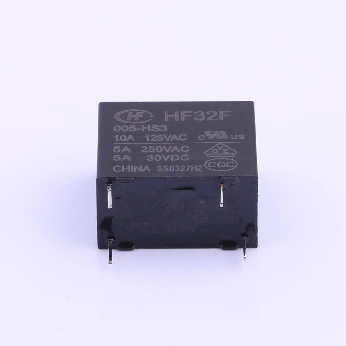 全新原装HF32F/005-HS3正品/功率继电器 单刀单掷/
