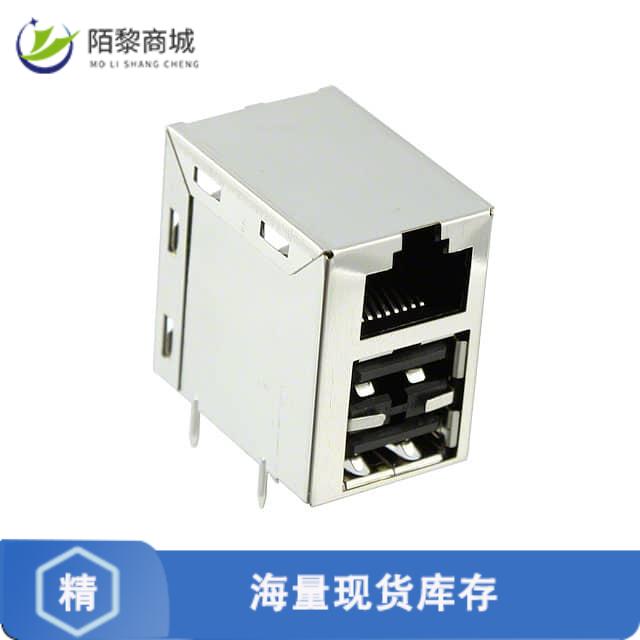 全新原装6116151-1正品/CONN MOD JACK 8P8C R/A SHIELDED