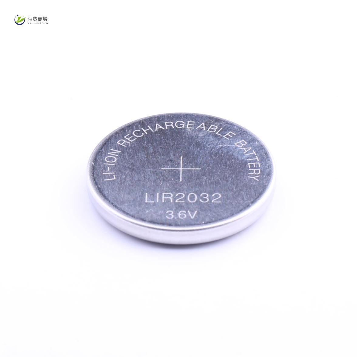 全新原装LIR2032正品/3.6V-（LIR）锂离子纽扣电池