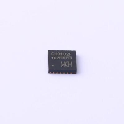原装正品CH9102F全新USB 转串口芯片 QFN24_4X4MM_EP