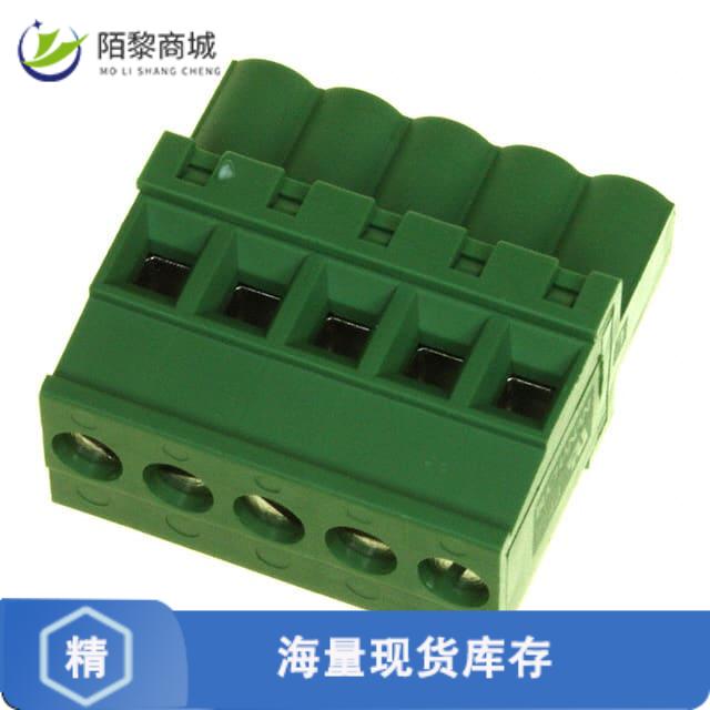 全新原装284040-5正品/TERM B PLUG 5POS 270DEG 5MM