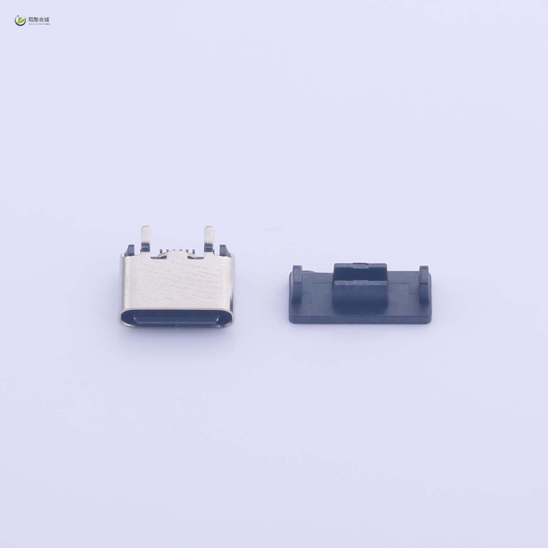 全新原装GT-USB-7055A正品/Type-C 母座 立贴