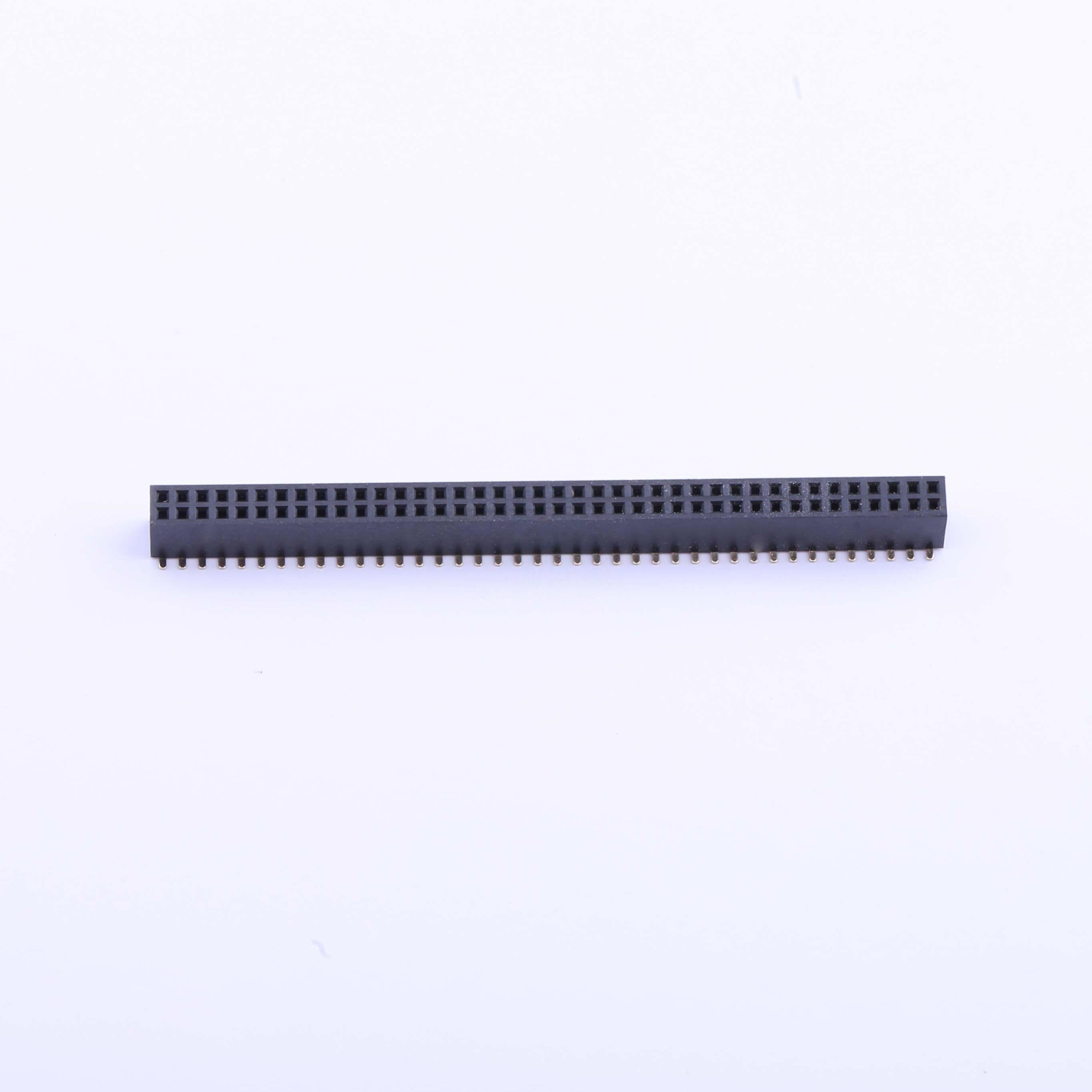 全新原装1.27-2*40P立贴母正品/排母 间距1.27m