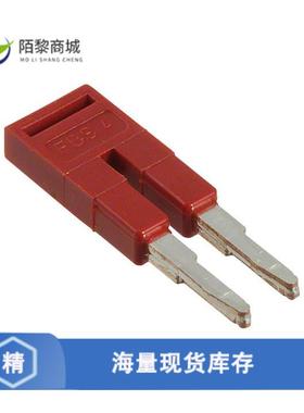 全新原装3030116正品/JUMPER TERM BLK 2POS FLAT PIN