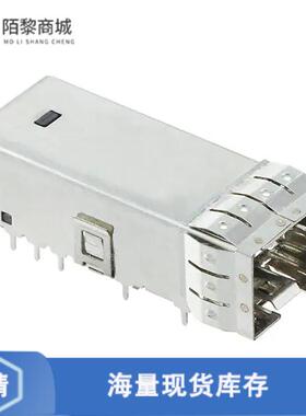 全新原装2246041-1正品/CONN MICR SFP+ RCP W/CAGE 22