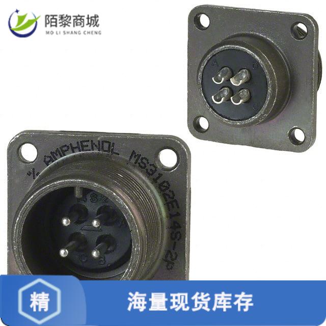 全新原装MS3102E14S-2P正品/CONN RCPT MALE 4P SILV S