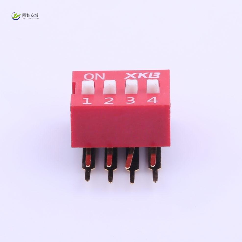 全新原装DA-04RP正品/拨码 间距2.54mm 4位