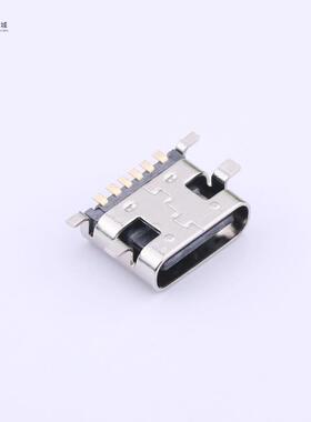 原装正品TYPEC-249D-BRP6全新6P 全贴板上Type-c母座