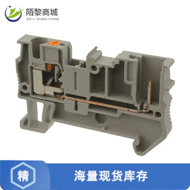 全新原装3211937正品/TERM BLK PLUG 2POS 6.2MM GRAY