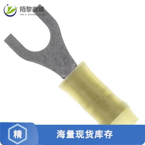 全新原装321035正品/CONN SPADE TERM 22-26AWG #4 YEL