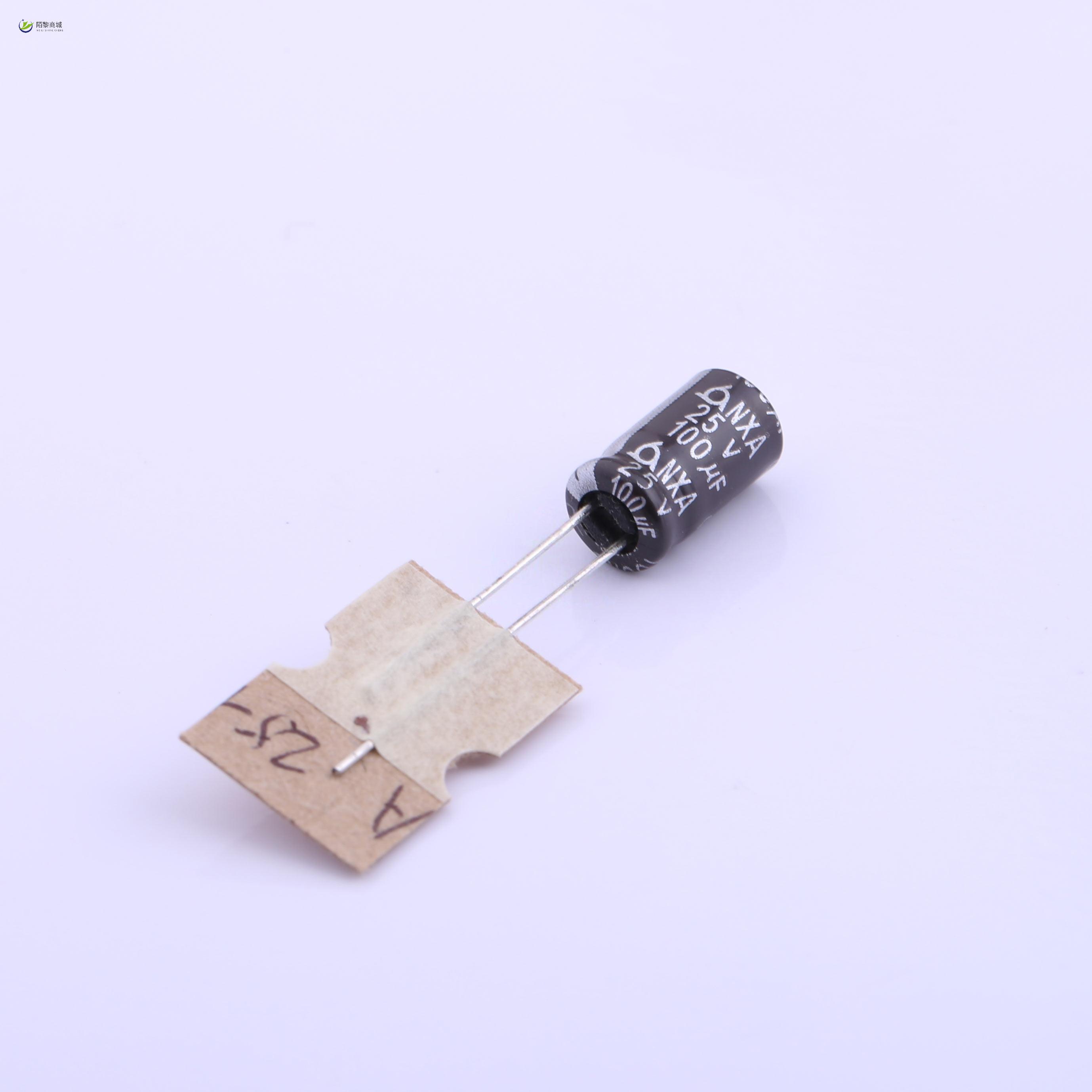 全新原装NXA25VB100M6.3*11_2.5TP正品/100uF ±20% 25V