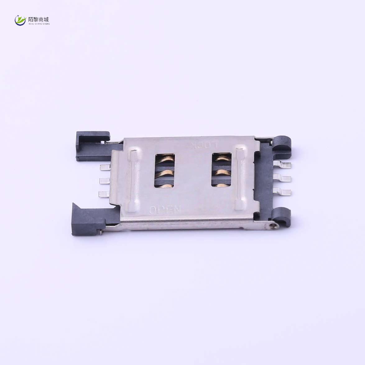 全新原装SIM-011T-R6正品/SD/SIM/TF卡插座 29.98x15.6