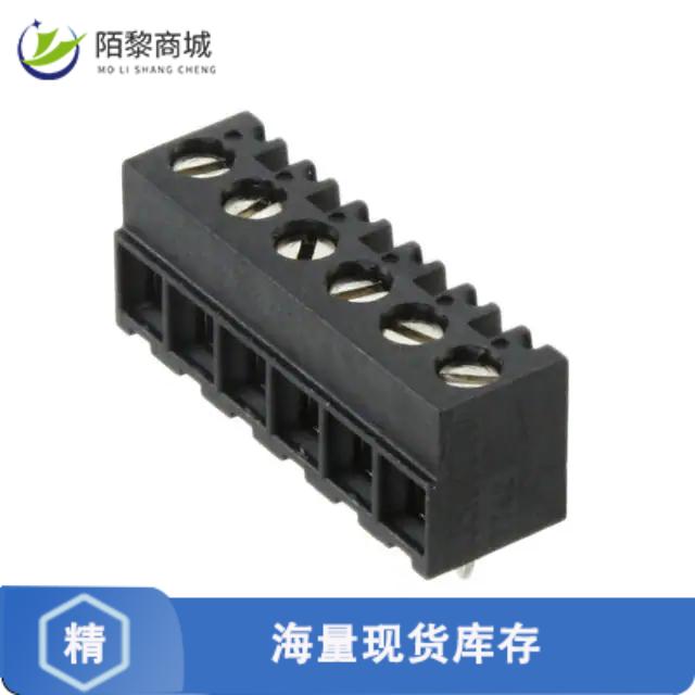 全新原装1776113-6正品/TERM BLK 6P SIDE ENT 3.81MM PCB
