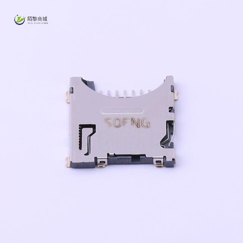 TF-009原装正品自弹式 SD卡(TF卡) 卡座