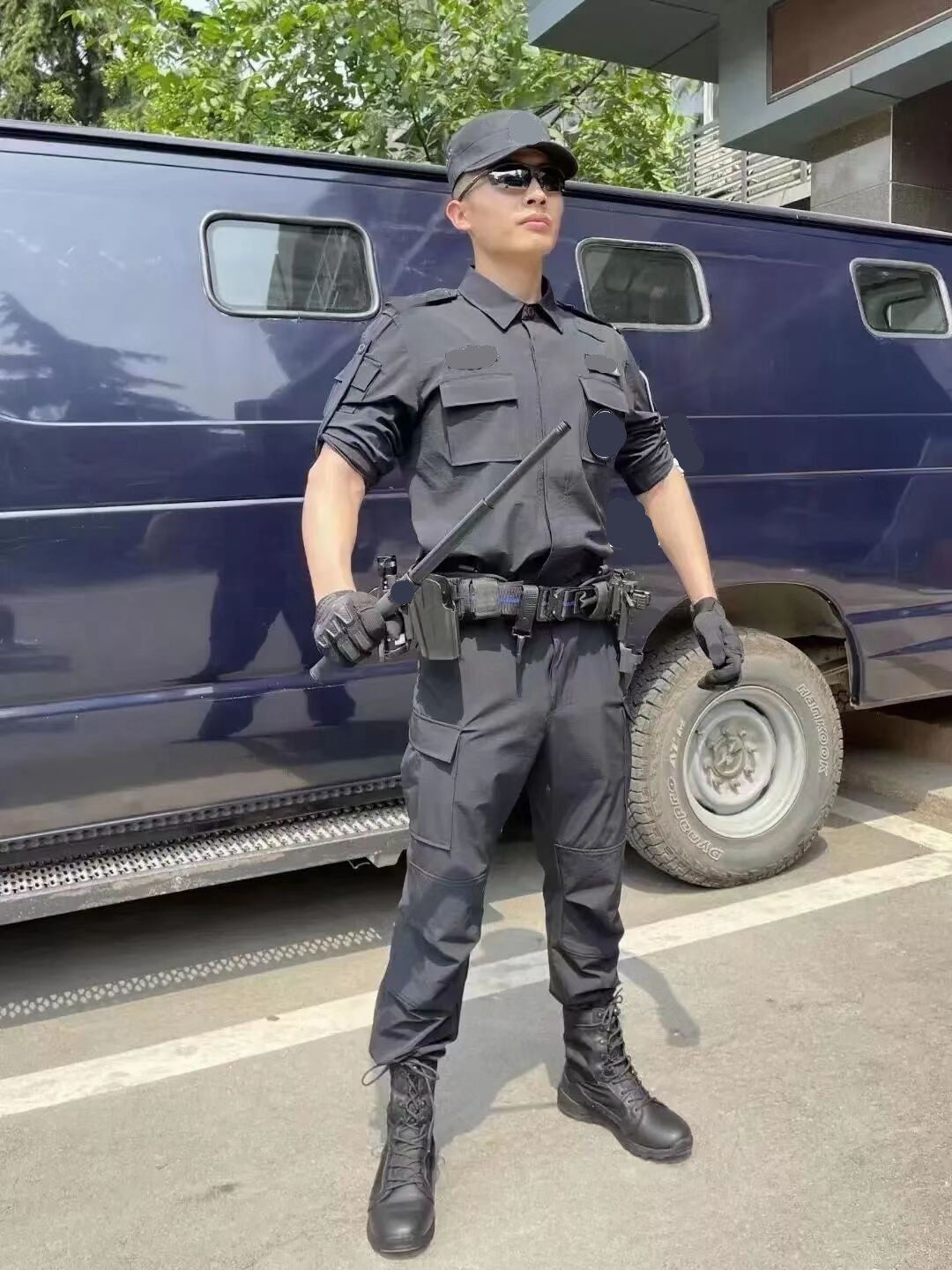 新款99黑色速干作训服套装夏季训练服战术教官训作服教官服正品