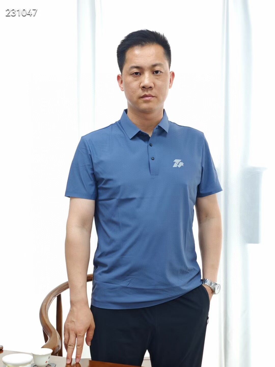 other/其他户外生活POLO衫2023春夏新无痕科技短袖男制式速干T恤