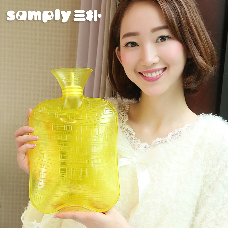 samply橡胶pvc冲注水彩色热水袋