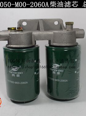 1117050-M00-2060A 适配解放一汽WX6DM2-42E3 燃油滤清器滤芯总成