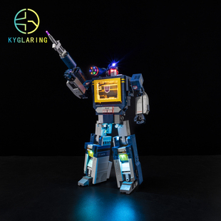 KY可匀适用于乐高10358变形金刚声波遥控LED积木玩具灯饰灯光灯组