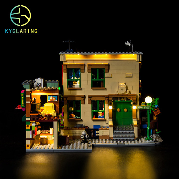 适用乐高21324芝麻街LEGO系列