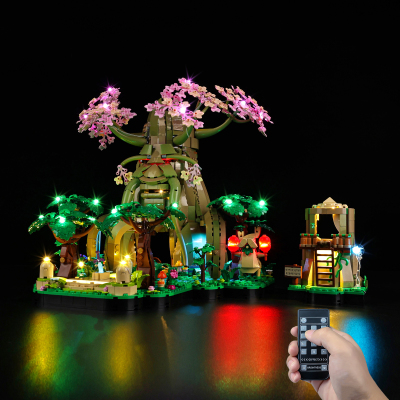 适用乐高77092LED积木玩具灯光组