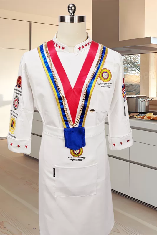 厨师服掌勺人涤棉御厨四季