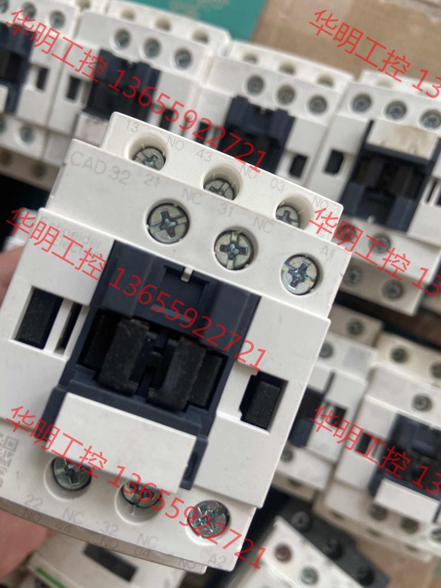 议价 二手拆机施耐德交流接触器CAD32