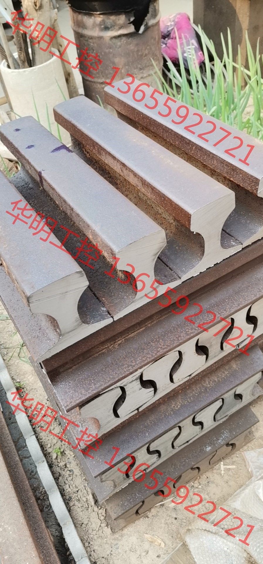 议价 铁轨 砧子 起重轨  钢轨  71锰钢   qu80起重轨