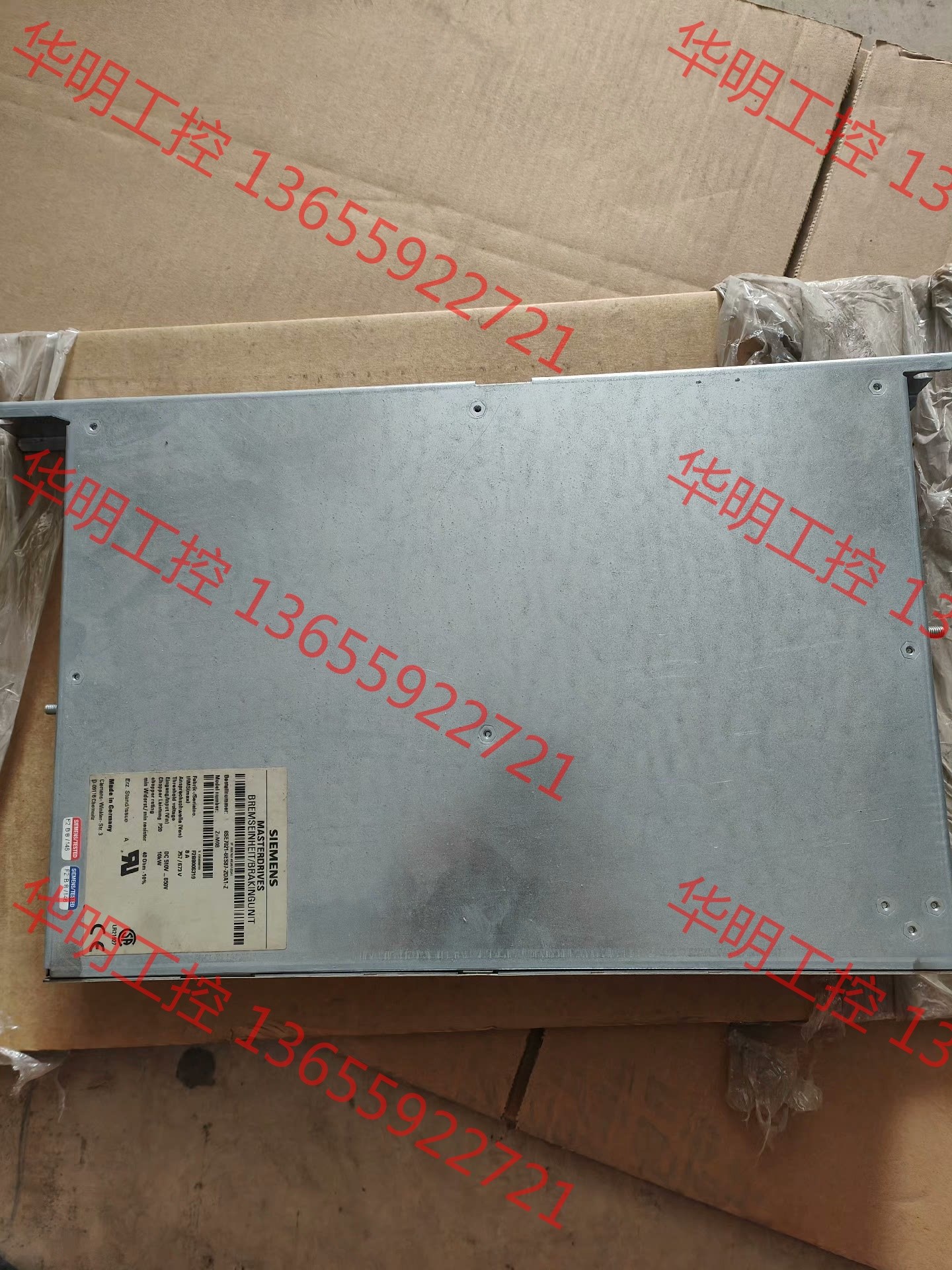 议价 库存西门子制动单元无包装6ES7021-6ES87-2DA1