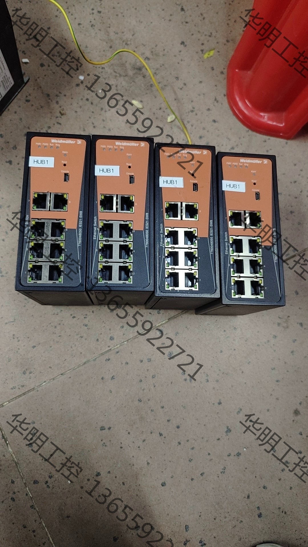 议价 网络交换机IES21-SW8 魏德米勒管理型8口交换机 拆机