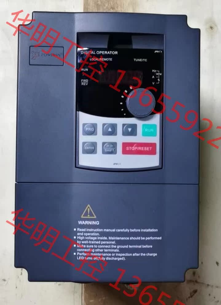 议价 普传变频器380V4KW PI9100A 004G3 成色好