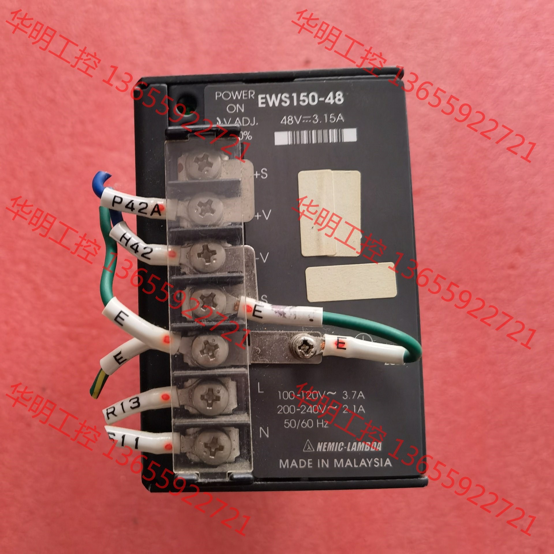 议价 99新LAMBDA原装进口兰达电源EWS150-48
