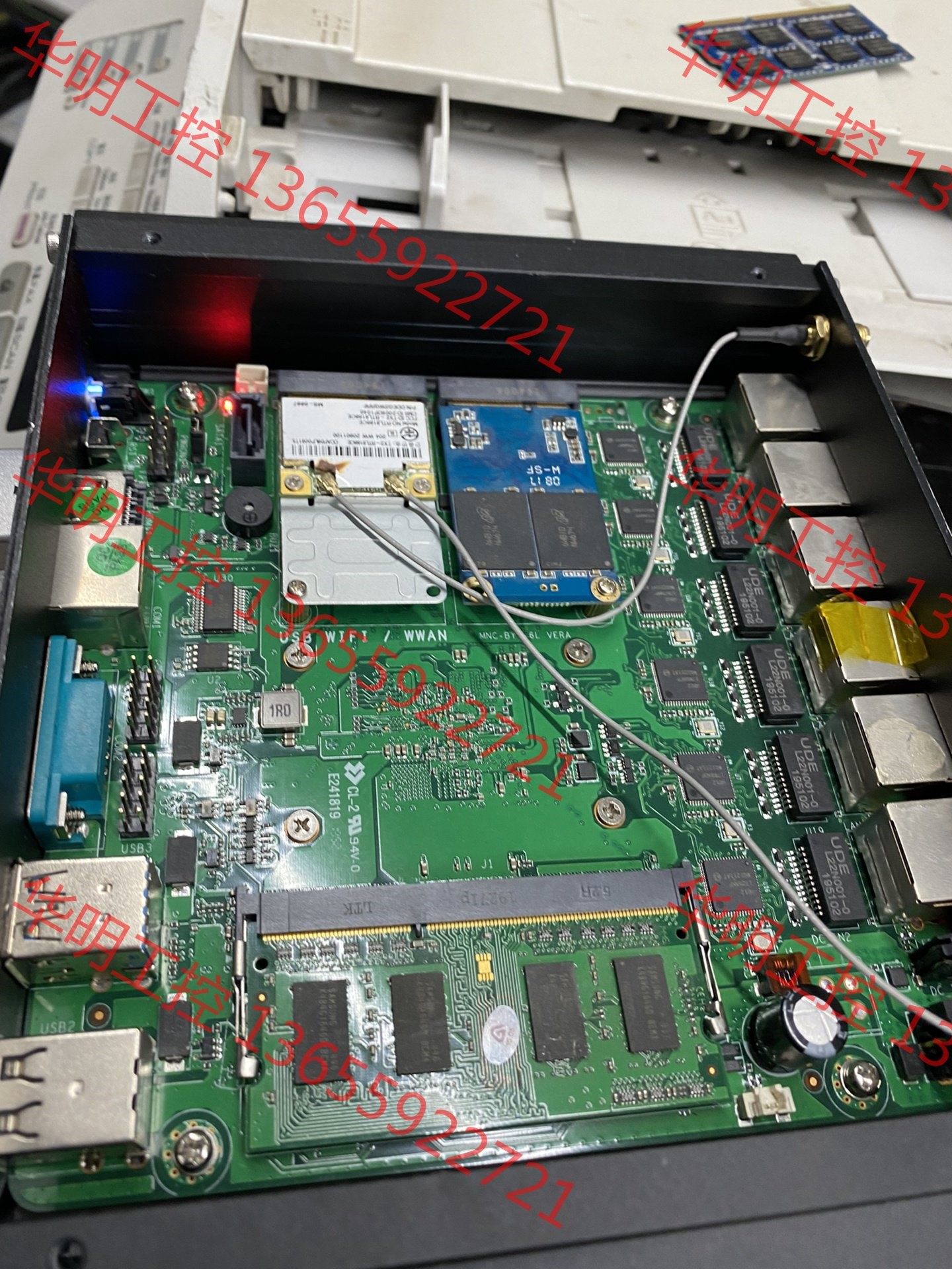 议价 j1900 4+60+无线+电源软路由668包邮非偏远