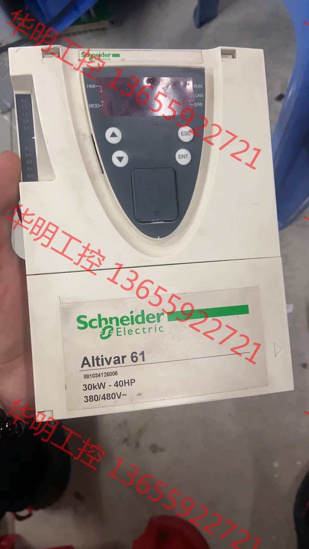 议价 拆机施耐德变频器ATV61 ATV71系列CPU主板  成色