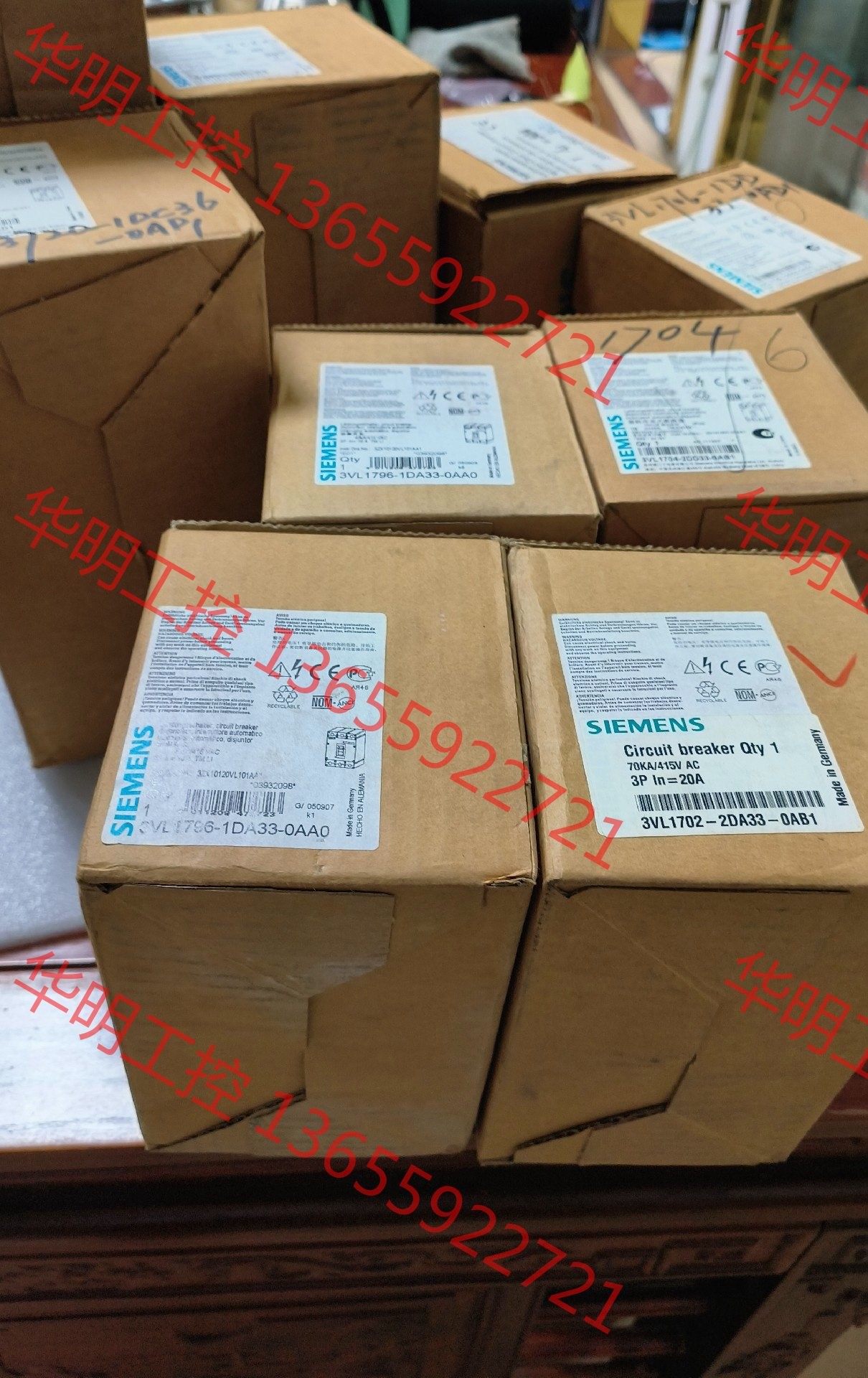 议价 原装SIEMENS/西门子 塑壳断路器 3VL1716-1D