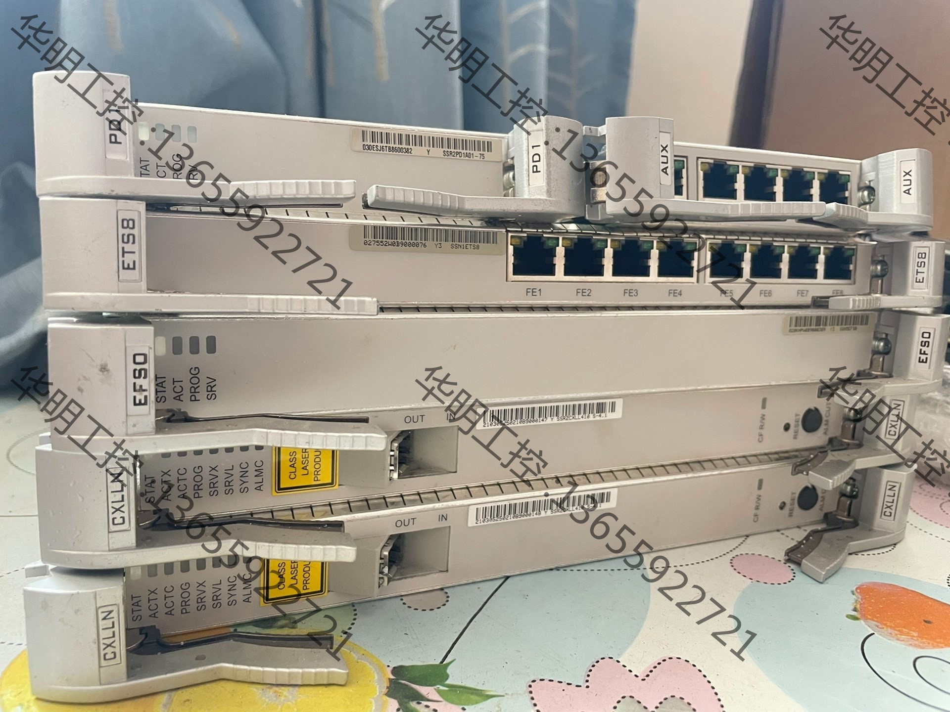 议价 华为拆机板卡CXLLN/2张 EFSO/1张 ETS8/1张