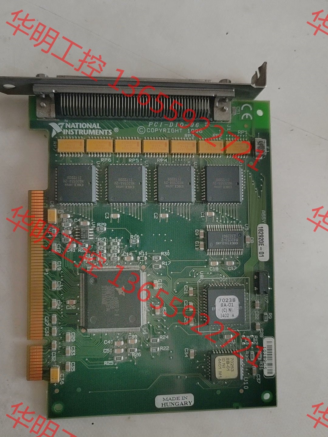 议价 PCI-DI0-96，96路彩集卡，拆机成色好，150元一片