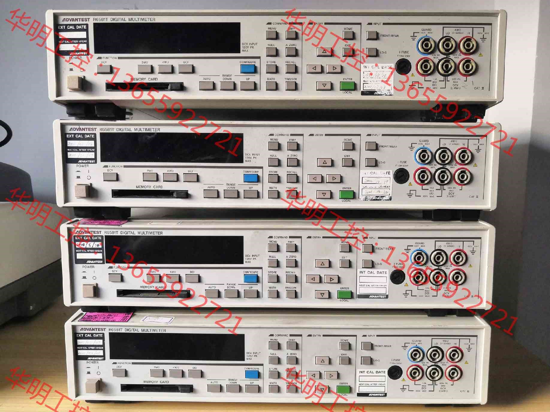 议价 日本原装爱德万ASVANTEST R6581T八位半数字万用