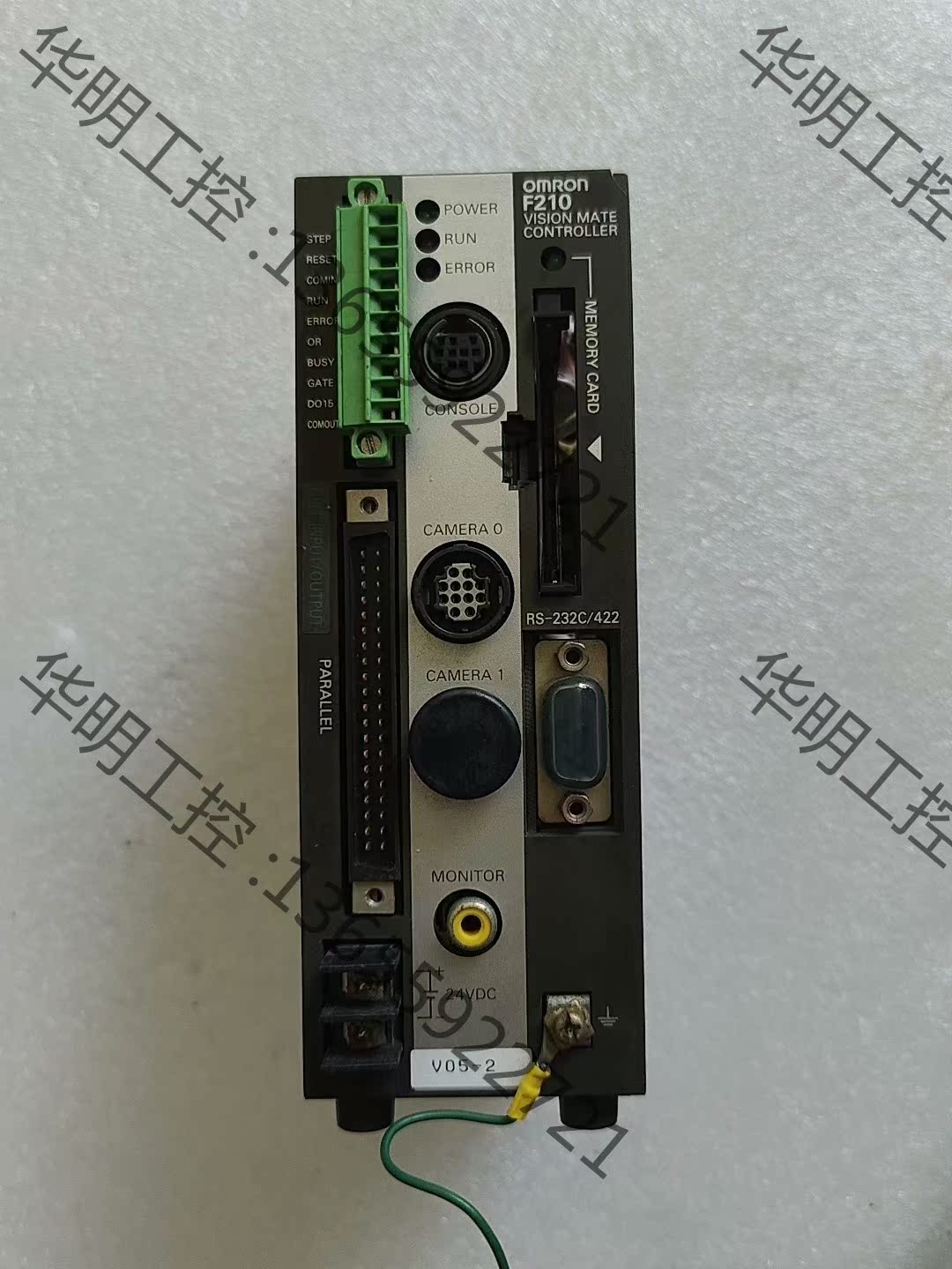 议价 欧姆龙控制器 F210-C10 有破损，详细看图片  功能完