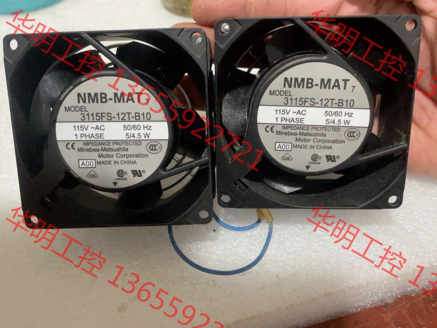 议价 原装NMB美蓓亚 拆机3115FS-12T-B10 、115