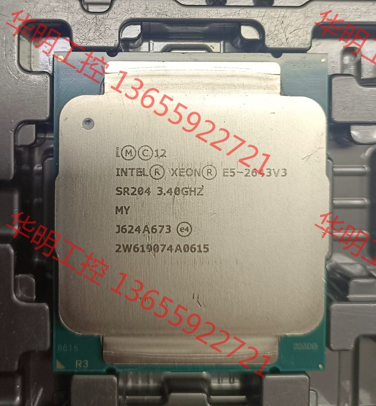 议价 intel  e5-2643v3正式版cpu