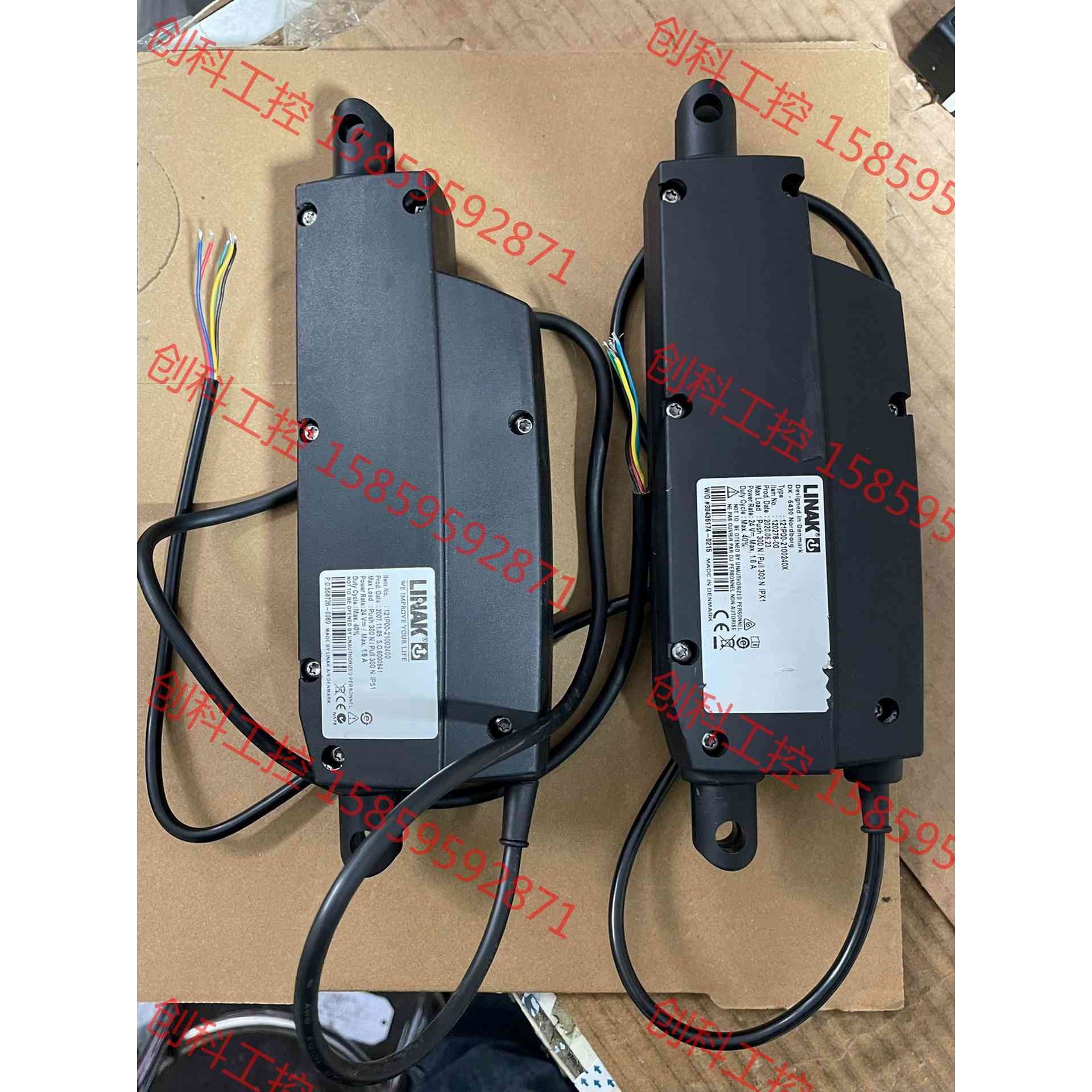 丹麦LINAK电动推杆121P00-2100240 推力30