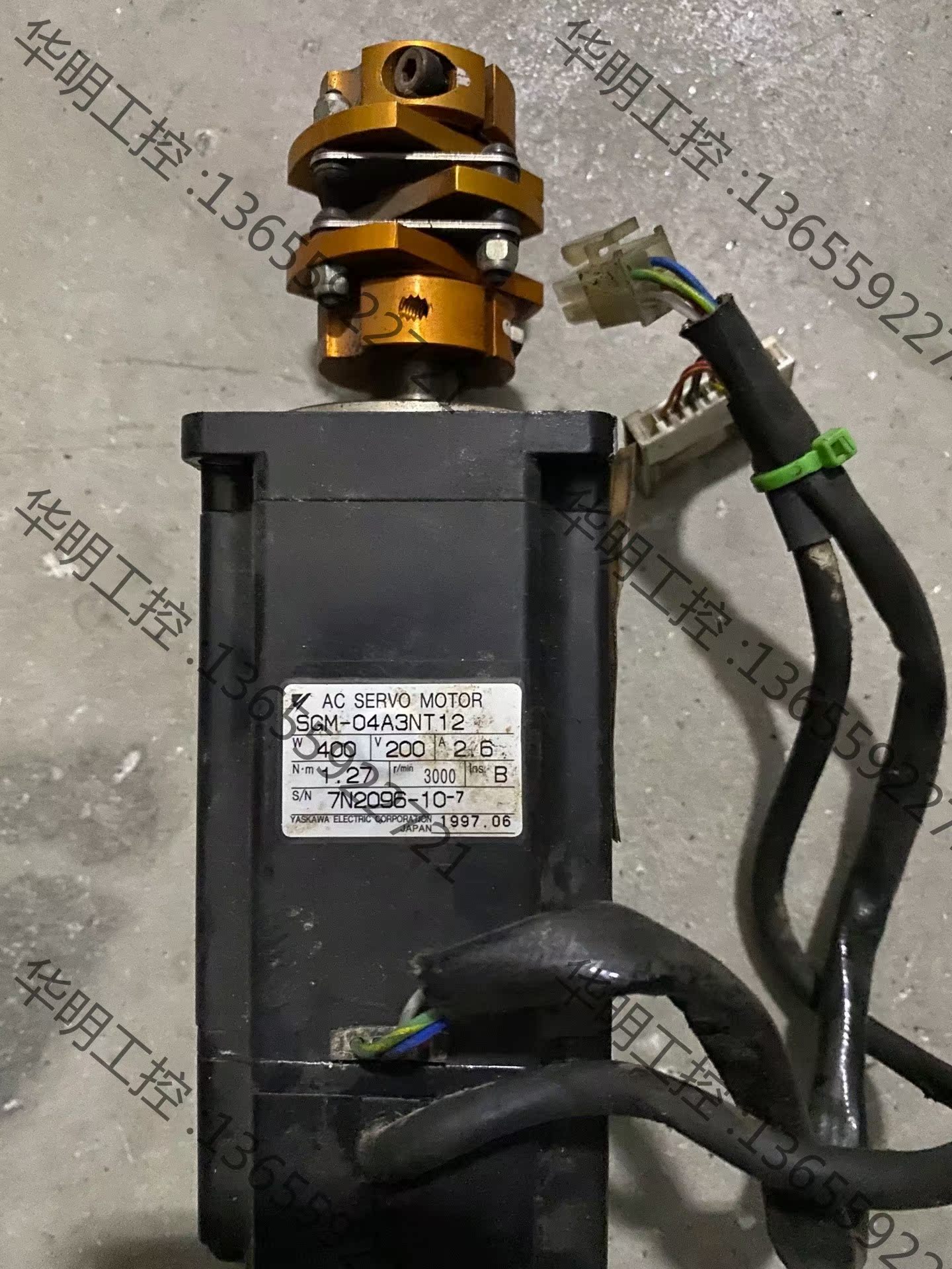 议价 SGM-04A3NT12 400W电机