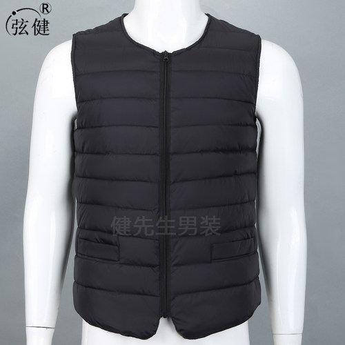 马甲新款男士春秋冬季中老年棉服