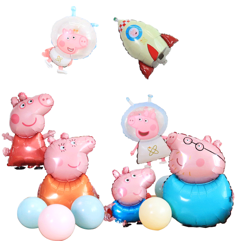 卡通猪小妹佩奇乔治充气生日趴