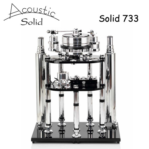 实丽Solid733旗舰黑胶唱机