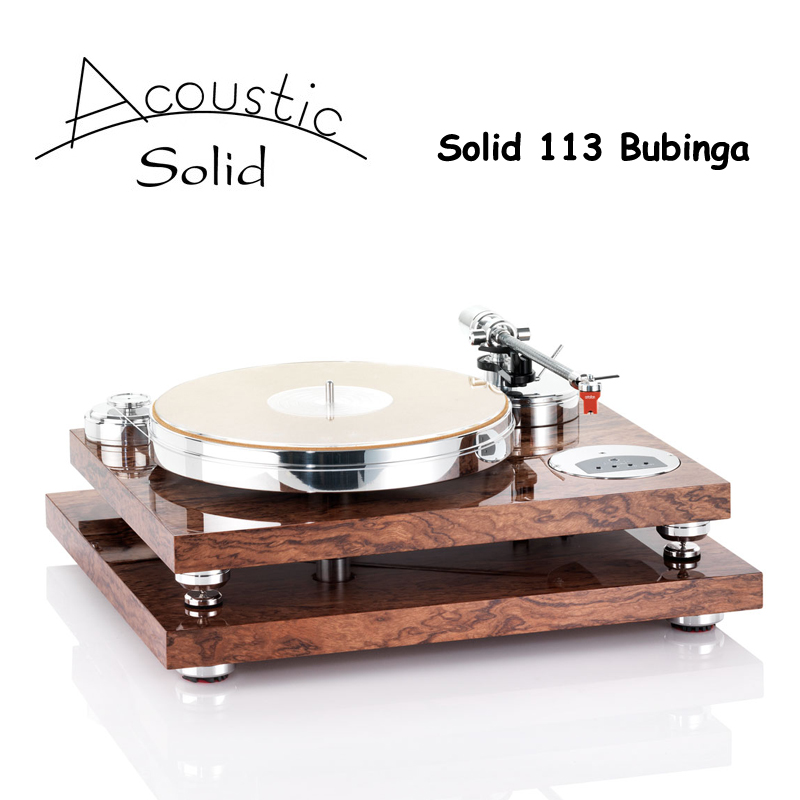 实丽Solid113Bubinga黑胶唱机