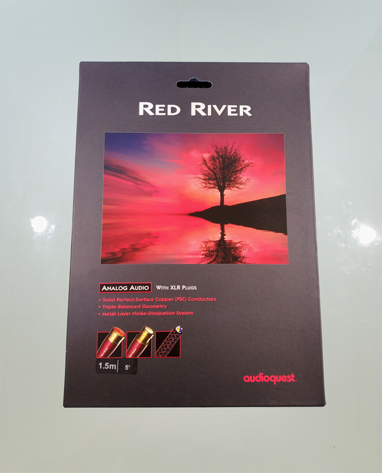 美国 Audioquest AQ 线圣 Red River红河RAC信号线XLR平衡线行货